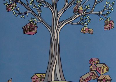 "Treehouse" 2009 12"x19" Sold